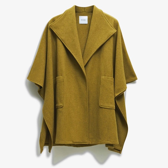Nica Wool Coat (Pistachio) by Rotunda - Picture 1 of 7